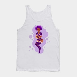 Tigris girl purple Tank Top